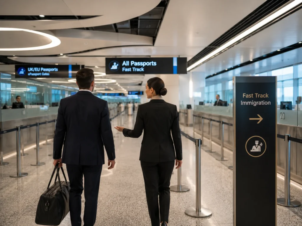 Fast Track through Immigration and Customs