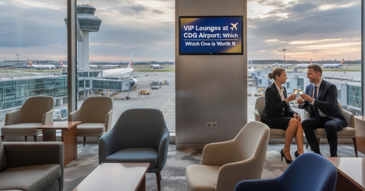 VIP Lounges at CDG Airport