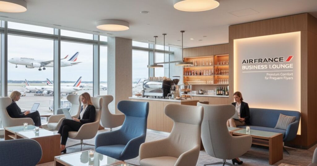 Air France Business Lounge: Premium Comfort for Frequent Flyers