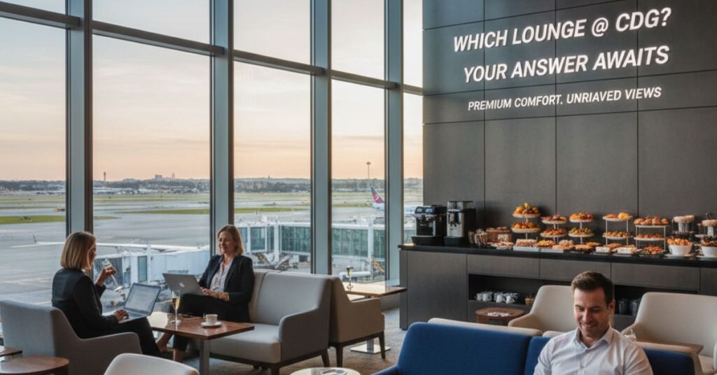 Which Lounge at CDG Airport Is Worth It?