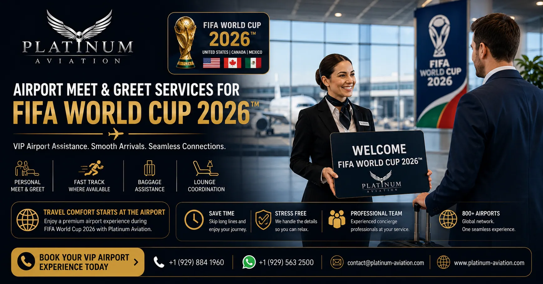 Why Book Airport Meet and Greet Services for FIFA World Cup 2026 Travel