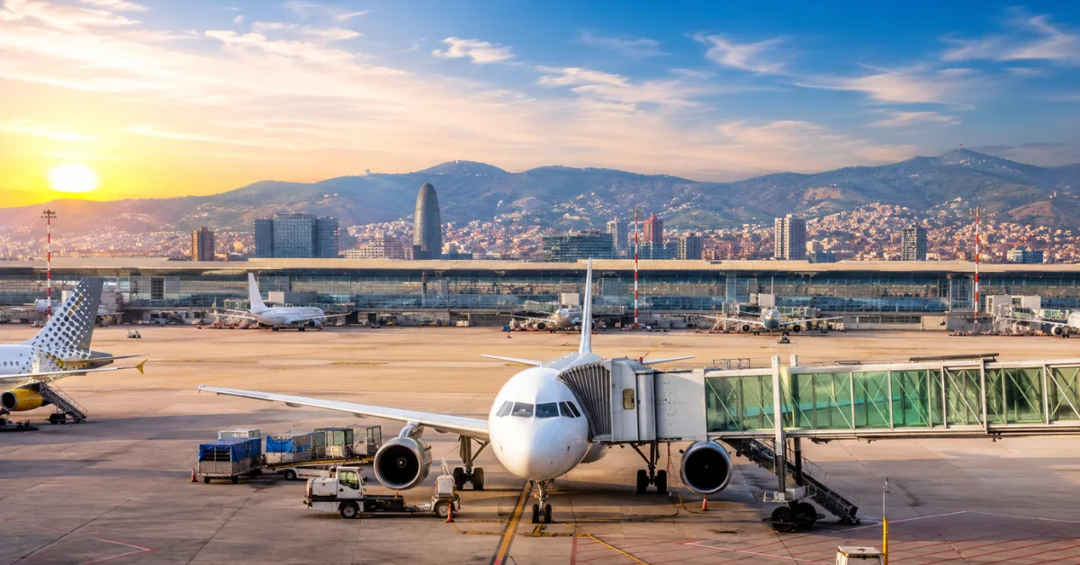 Airports Are in Barcelona, Spain