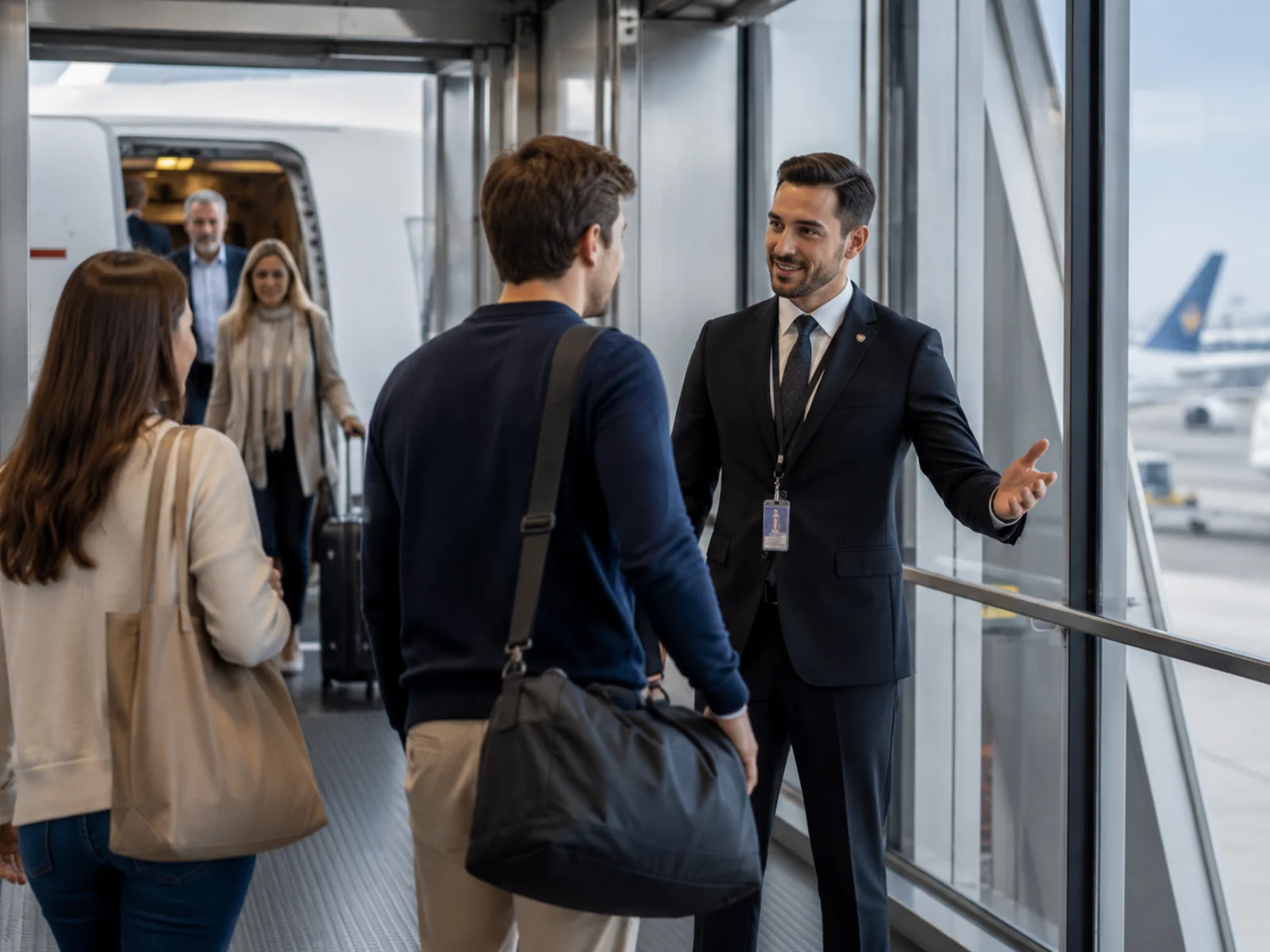 Meet and Greet at the gate