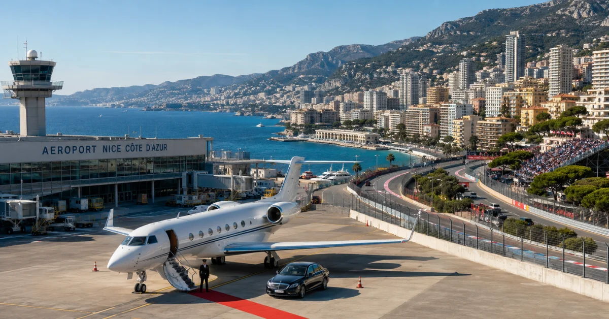 Monaco Grand Prix Nice Airport