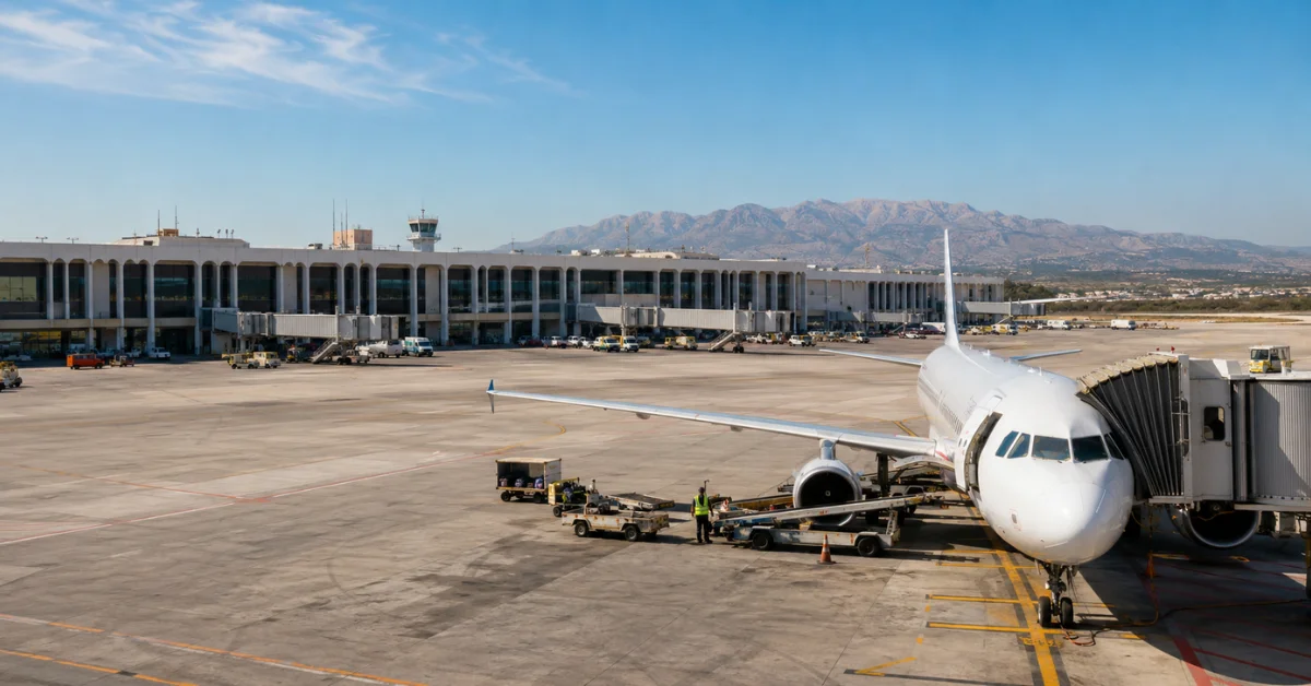 big heraklion airport